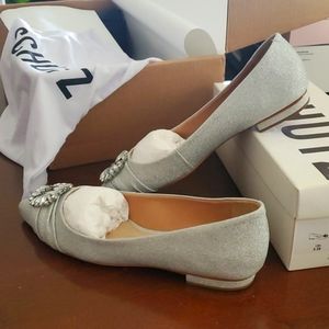 Schutz shoes - 9.5 glitter sparkle flats